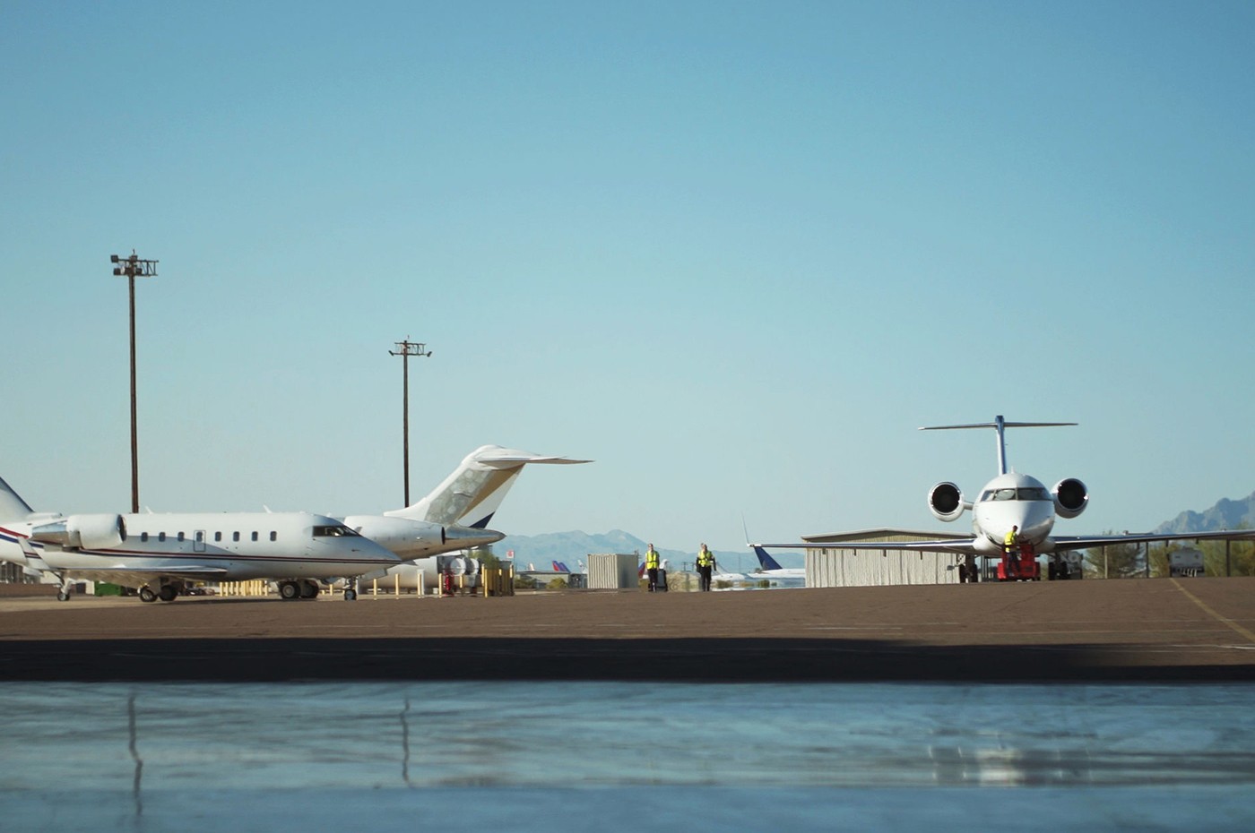 Tucson Service Centre - Tarmac view