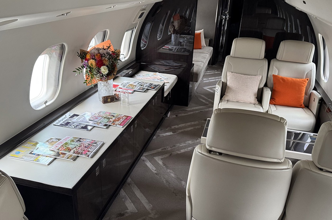 Global 6500 S/N 60003 Cabin 4